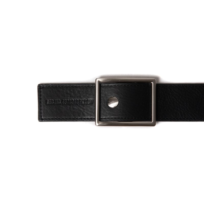 COOTIE（クーティー）CC-202 Leather Square Belt SILVER | VITAL