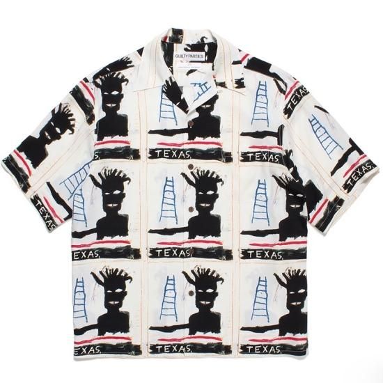 WACKO MARIA（ワコマリア）JEAN-MICHEL BASQUIAT / S/S HAWAIIAN SHIRT ( TYPE-3) |  VITAL ORGAN（バイタルオーガン）商品ページ