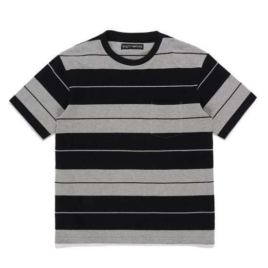 WACKO MARIA（ワコマリア）STRIPED CREW NECK T-SHIRT | VITAL ORGAN（バイタルオーガン）商品ページ