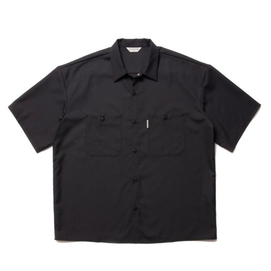 COOTIE/クーティー CTE-21A406 Velour Zip Up Work Shirt ベロア ジップアップ ワークシャツ【007】