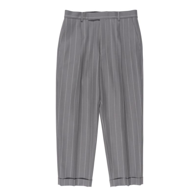 WACKO MARIA（ワコマリア）DORMEUIL / STRIPED PLEATED TROUSERS ...