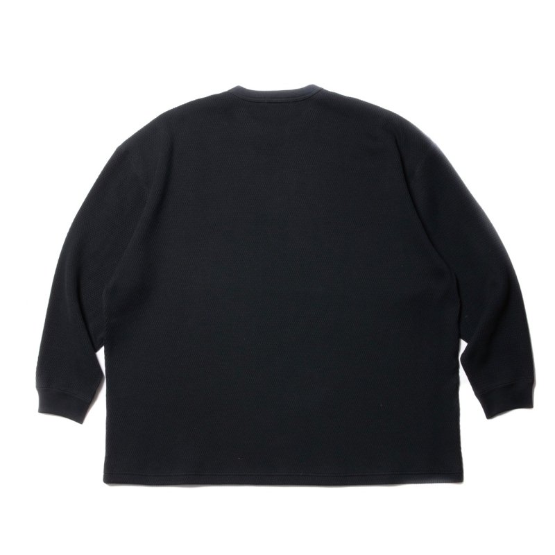 COOTIE（クーティー）/ CTE-23A311 Heavy Oz Honeycomb L/S Tee【Black】 | - VITAL ORGAN  ONLINE STORE | WACKO MARIA（ワコマリア）,COOTIE（クーティー）,MINEDENIM（マインデニム）などの通販・正規取扱店