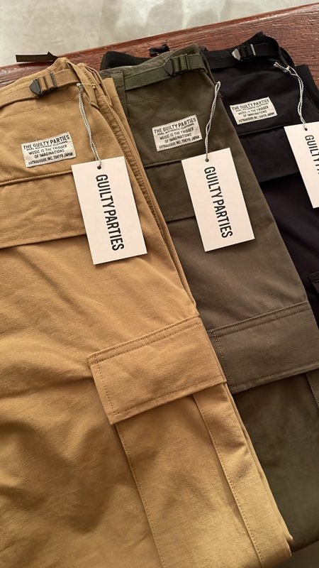 WACKO MARIA(ワコマリア) / 6 POCKET TROUSERS【KHAKI】 | 新型6ポケット・トラウザーズ - VITAL  ORGAN ONLINE STORE | WACKO MARIA（ワコマリア ）,COOTIE（クーティー）,MINEDENIM（マインデニム）などの通販・正規取扱店