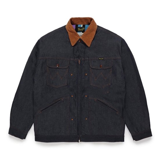 WACKO MARIA(ワコマリア) / DENIM TRUCKER JACKET【INDIGO】 | Wrangler（ラングラー）コラボレーション  | ショップ名 - VITAL ORGAN ONLINE STORE | WACKO MARIA（ワコマリア ）,COOTIE（クーティー）,MINEDENIM（マインデニム）などの通販・正規取扱店