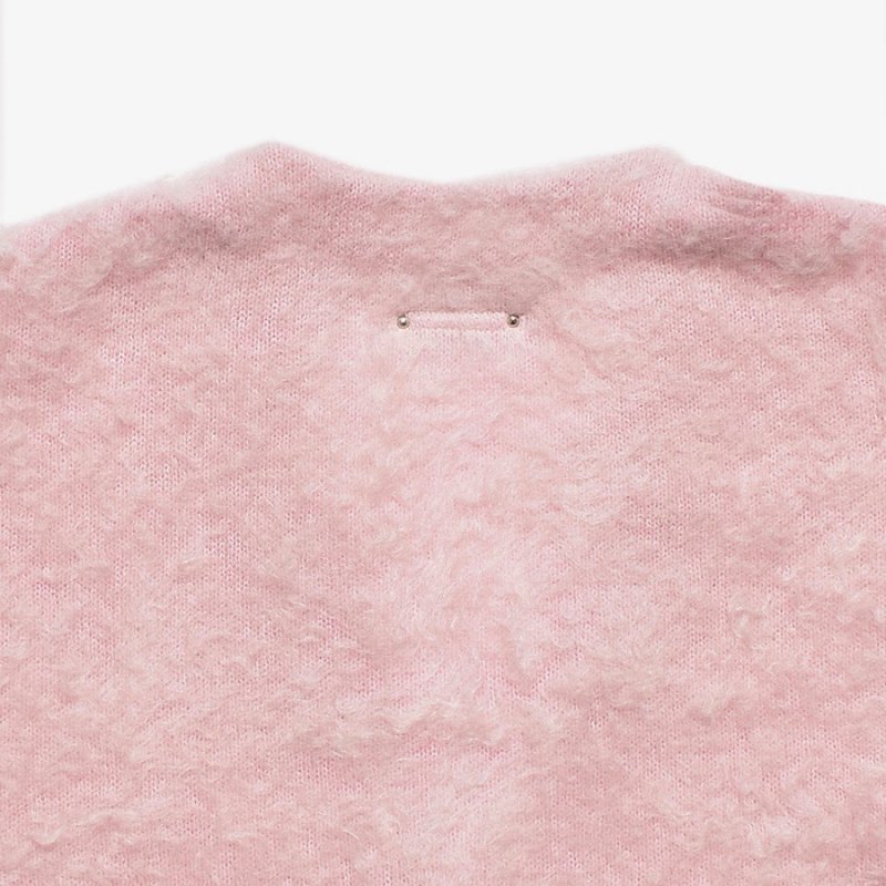 MINEDENIM(マインデニム) / Shaggy Kid Mohair Knit Cardigan【PINK】 | 最高級のモヘア 糸を使用したヴィンテージライクなニットカーディガン - VITAL ORGAN ONLINE STORE | WACKO  MARIA（ワコマリア）,COOTIE（クーティー）,MINEDENIM（マインデニム）などの通販・正規取扱店