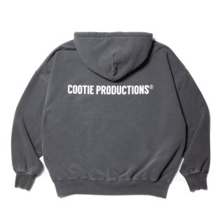 COOTIE（クーティー）/ CTE-23A308 Pigment Dyed Open End Yarn Sweat Hoodie 【Black】