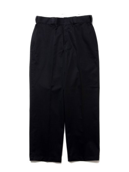 COOTIE（クーティー）CTE-24S113 Smooth Chino Cloth Trousers Black 