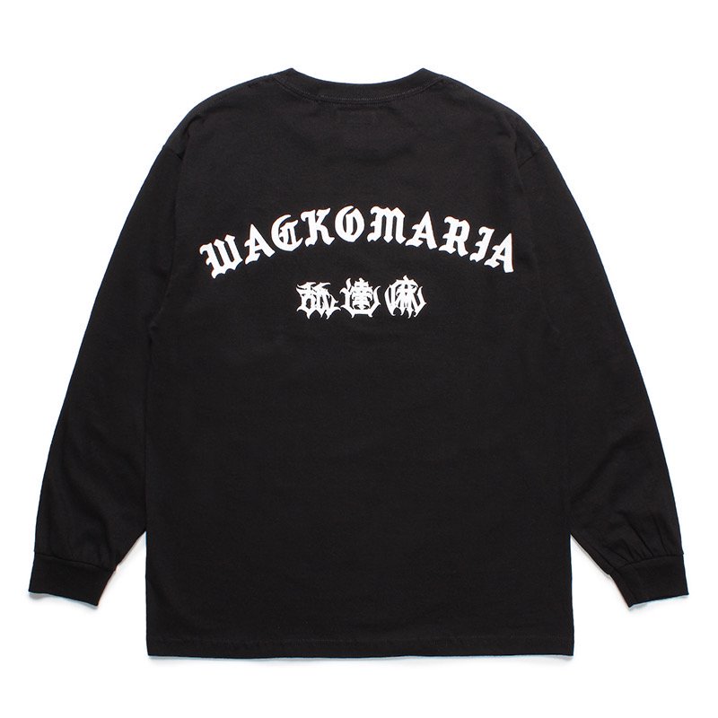 WACKO MARIA(ワコマリア) / 舐達麻 / HIGH TIMES / LONG SLEEVE T-SHIRT BLACK | - VITAL  ORGAN ONLINE STORE | WACKO ...