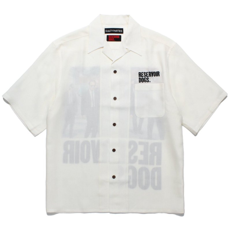 WACKO MARIA(ワコマリア) / RESERVOIR DOGS / S/S HAWAIIAN SHIRT ( TYPE-1 ）WHITE |  - VITAL ORGAN ONLINE STORE | WACKO MARIA（ワコマリア ）,COOTIE（クーティー）,MINEDENIM（マインデニム）などの通販・正規取扱店