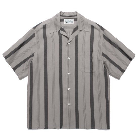 WACKO MARIA(ワコマリア) / STRIPED OPEN COLLAR SHIRT | - VITAL ORGAN ONLINE STORE  | WACKO MARIA（ワコマリア）,COOTIE（クーティー）,MINEDENIM（マインデニム）などの通販・正規取扱店