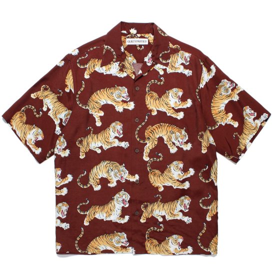 WACKO MARIA(ワコマリア) / TIM LEHI / HAWAIIAN SHIRT BROWN | - VITAL ORGAN ONLINE  STORE | WACKO MARIA（ワコマリア）,COOTIE（クーティー）,MINEDENIM（マインデニム）などの通販・正規取扱店