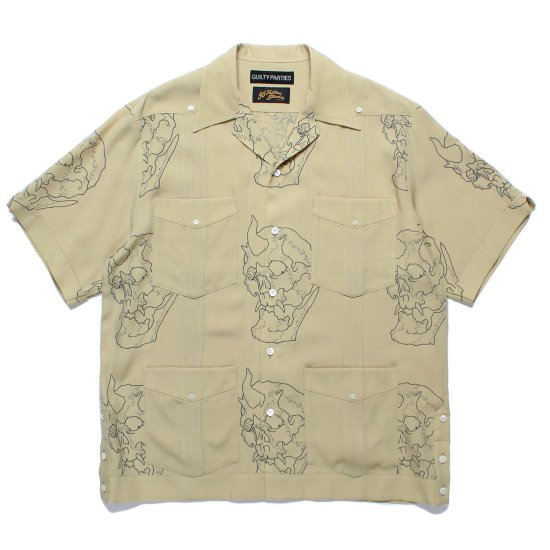 WACKO MARIA(ワコマリア) / 56 TATTOO STUDIO / CUBA SHIRT OLIVE | - VITAL ORGAN  ONLINE STORE | WACKO MARIA（ワコマリア）,COOTIE（クーティー）,MINEDENIM（マインデニム）などの通販・正規取扱店