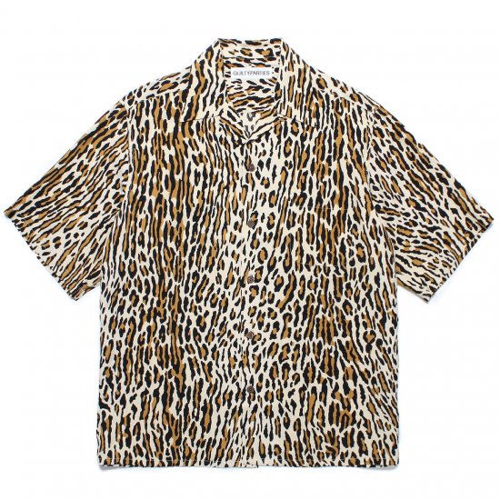 WACKO MARIA(ワコマリア) / LEOPARD HAWAIIAN SHIRT S/S BEIGE | - VITAL ORGAN  ONLINE STORE | WACKO MARIA（ワコマリア）,COOTIE（クーティー）,MINEDENIM（マインデニム）などの通販・正規取扱店