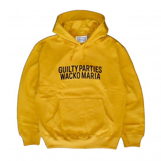 WACKO MARIA(ワコマリア) / MIDDLE WEIGHT PULLOVER HOODED SWEAT SHIRT YELLOW | -  VITAL ORGAN ONLINE STORE | WACKO MARIA（ワコマリア ）,COOTIE（クーティー）,MINEDENIM（マインデニム）などの通販・正規取扱店