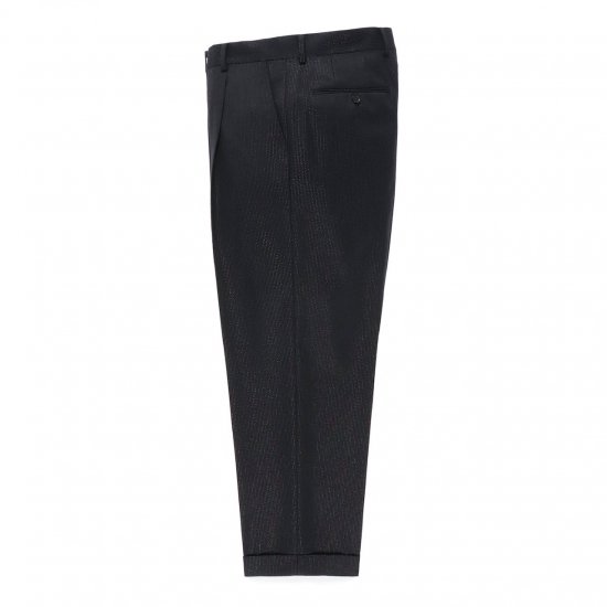 WACKO MARIA(ワコマリア) / DORMEUIL / PLEATED TROUSERS ( TYPE-2 ) BLACK | - VITAL  ORGAN ONLINE STORE | WACKO MARIA（ワコマリア ）,COOTIE（クーティー）,MINEDENIM（マインデニム）などの通販・正規取扱店