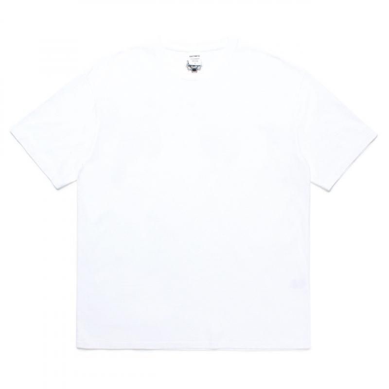 ワコマリア x ウルフズヘッド　ヘビーウェイト　クルーネックTシャツ　M WACKO MARIA/ワコマリア/WOLF'S HEAD / HEAVY WEIGHT CREW NECK SWEAT