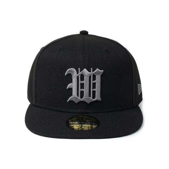 New Era 59FIFTY ブラック キャップ ワコマリア WACKO MARIA(ワコマリア) / NEW ERA / 59FIFTY BLACK-GRAY | - VITAL