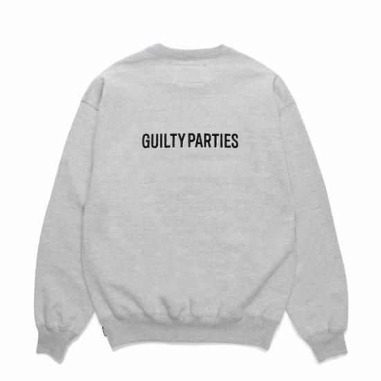 トップス WACKO MARIA HEAVY WEIGHT CREW NECK SWEAT Wacko Maria - Heavy Weight Crew Neck Sweat Shirt (Type-1