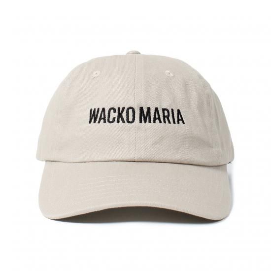 WACKO MARIA ベージュ キャップ　最終値下げ WACKO MARIA ベージュ キャップ 最終値下げ WACKO MARIA ベージュ