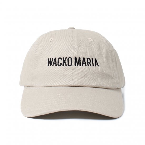 <img class='new_mark_img1' src='https://img.shop-pro.jp/img/new/icons50.gif' style='border:none;display:inline;margin:0px;padding:0px;width:auto;' />WACKO MARIA(拾ޥꥢ) / 6 PANEL CAPBEIGE