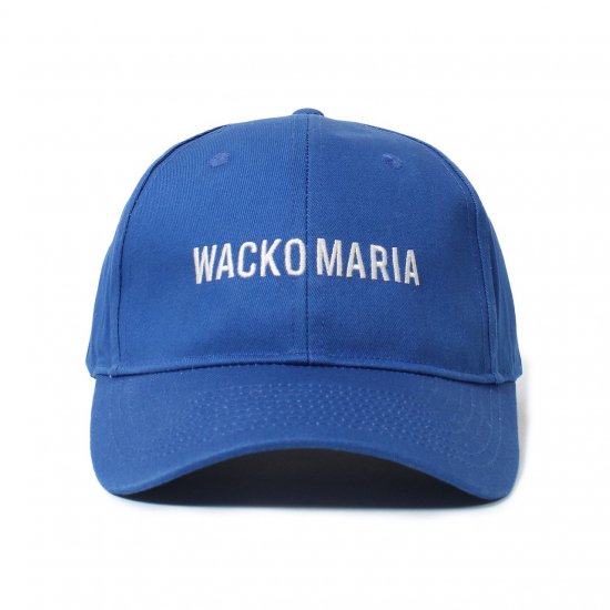 <img class='new_mark_img1' src='https://img.shop-pro.jp/img/new/icons7.gif' style='border:none;display:inline;margin:0px;padding:0px;width:auto;' />WACKO MARIA(拾ޥꥢ) / 6 PANEL CAPBLUE