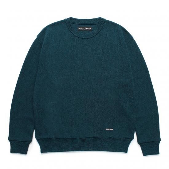 WACKO MARIA(ワコマリア) / CLASSIC KNIT SWEATER GREEN | - VITAL