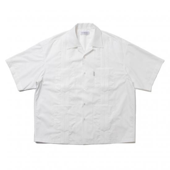 <img class='new_mark_img1' src='https://img.shop-pro.jp/img/new/icons7.gif' style='border:none;display:inline;margin:0px;padding:0px;width:auto;' />COOTIEʥƥ/ CTE-25S408 120/2 Typewriter Cuba S/S ShirtWHITE