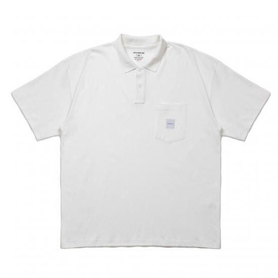 <img class='new_mark_img1' src='https://img.shop-pro.jp/img/new/icons7.gif' style='border:none;display:inline;margin:0px;padding:0px;width:auto;' />COOTIEʥƥ/ CTE-25S317 Open End Yarn Error Fit S/S PoloWHITE
