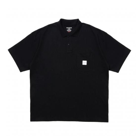 <img class='new_mark_img1' src='https://img.shop-pro.jp/img/new/icons7.gif' style='border:none;display:inline;margin:0px;padding:0px;width:auto;' />COOTIEʥƥ/ CTE-25S317 Open End Yarn Error Fit S/S PoloBLACK
