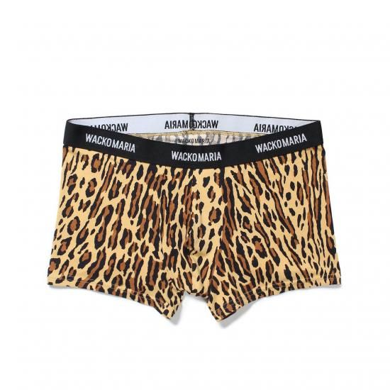 <img class='new_mark_img1' src='https://img.shop-pro.jp/img/new/icons7.gif' style='border:none;display:inline;margin:0px;padding:0px;width:auto;' />WACKO MARIA(拾ޥꥢ) / LEOPARD BOXER BRIEFSTYPE-1