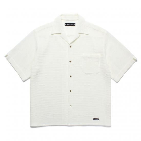 ワコマリア　SUMMER KNIT OPEN COLLAR SHIRT Sサイズ WACKO MARIA(ワコマリア) / SUMMER KNIT OPEN COLLAR SHIRT