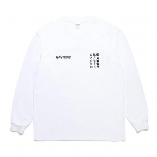 <img class='new_mark_img1' src='https://img.shop-pro.jp/img/new/icons50.gif' style='border:none;display:inline;margin:0px;padding:0px;width:auto;' />WACKO MARIA(拾ޥꥢ) / MR.BROTHERS CUT CLUB / WASHED HEAVY WEIGHT LONG SLEEVE T-SHIRTWHITE