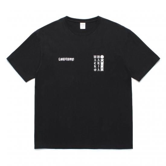 <img class='new_mark_img1' src='https://img.shop-pro.jp/img/new/icons50.gif' style='border:none;display:inline;margin:0px;padding:0px;width:auto;' />WACKO MARIA(拾ޥꥢ) / MR.BROTHERS CUT CLUB / WASHED HEAVY WEIGHT CREWE NECK T-SHIRTBLACK