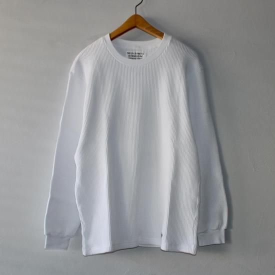 トップス WACKO MARIA THERMAL SHIRTS WACKO MARIA(ワコマリア) / THERMAL SHIRT ( TYPE-1 ) WHITE