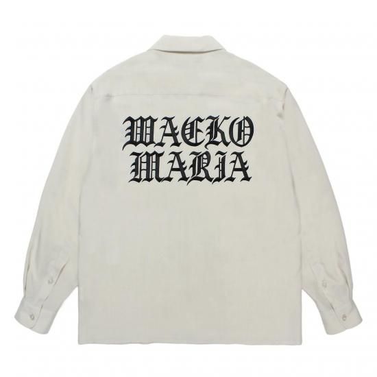 WACKO MARIA(ワコマリア) / 50'S OPEN COLLAR SHIRT IVORY