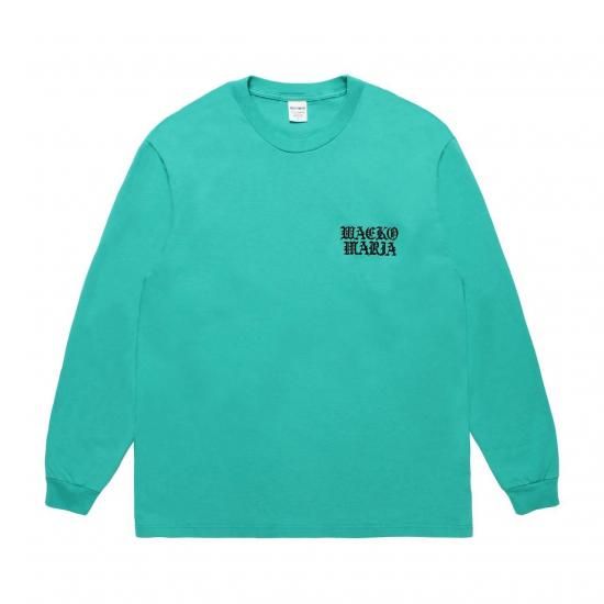 <img class='new_mark_img1' src='https://img.shop-pro.jp/img/new/icons50.gif' style='border:none;display:inline;margin:0px;padding:0px;width:auto;' />WACKO MARIA(拾ޥꥢ) / WASHED HEAVY WEIGHT LONG SLEEVE T-SHIRTTYPE-1ˡMINT