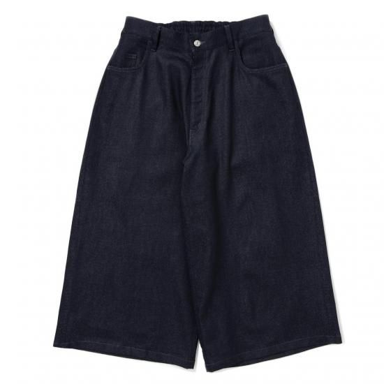 <img class='new_mark_img1' src='https://img.shop-pro.jp/img/new/icons50.gif' style='border:none;display:inline;margin:0px;padding:0px;width:auto;' />COOTIEʥƥ/ CTE-25A104 Reverse Loop Denim 5 Pocket Shin Cut Wide Easy PantsIndigo Rigid