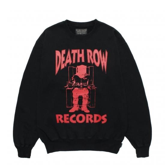 <img class='new_mark_img1' src='https://img.shop-pro.jp/img/new/icons50.gif' style='border:none;display:inline;margin:0px;padding:0px;width:auto;' />WACKO MARIA(拾ޥꥢ) / DEATH ROW RECORDS / GARMENT DYED SWEAT SHIRTBLACK