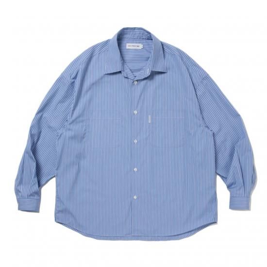 <img class='new_mark_img1' src='https://img.shop-pro.jp/img/new/icons7.gif' style='border:none;display:inline;margin:0px;padding:0px;width:auto;' />COOTIEʥƥ/ CTE-25A402 Stripe Broad L/S ShirtBlue