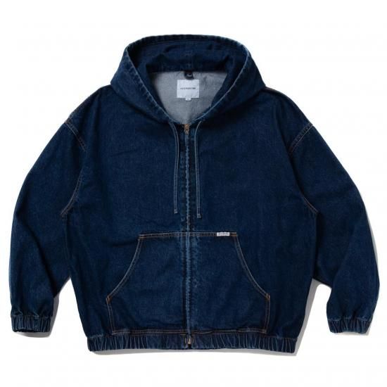 <img class='new_mark_img1' src='https://img.shop-pro.jp/img/new/icons7.gif' style='border:none;display:inline;margin:0px;padding:0px;width:auto;' />COOTIEʥƥ/ CTE-25A206 12.5oz Denim Zip Up Hooded JacketIndigo Fade