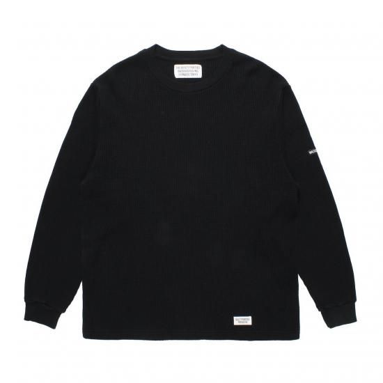 <img class='new_mark_img1' src='https://img.shop-pro.jp/img/new/icons7.gif' style='border:none;display:inline;margin:0px;padding:0px;width:auto;' />WACKO MARIA(拾ޥꥢ) / THERMAL SHIRTBLACK