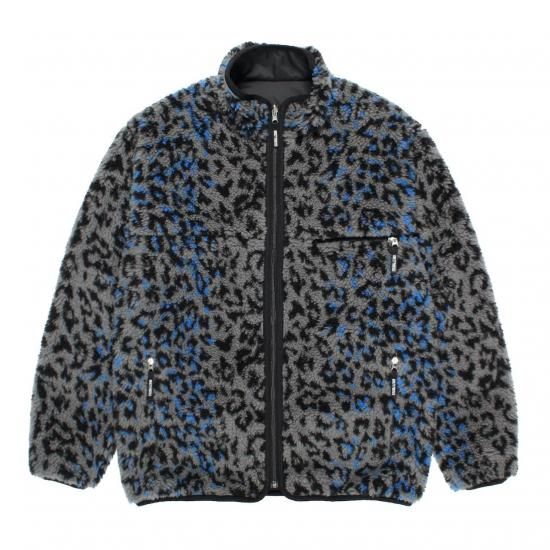 <img class='new_mark_img1' src='https://img.shop-pro.jp/img/new/icons50.gif' style='border:none;display:inline;margin:0px;padding:0px;width:auto;' />WACKO MARIA(拾ޥꥢ) / REVERSIBLE LEOPARD BOA FLEECE JACKETGRAY