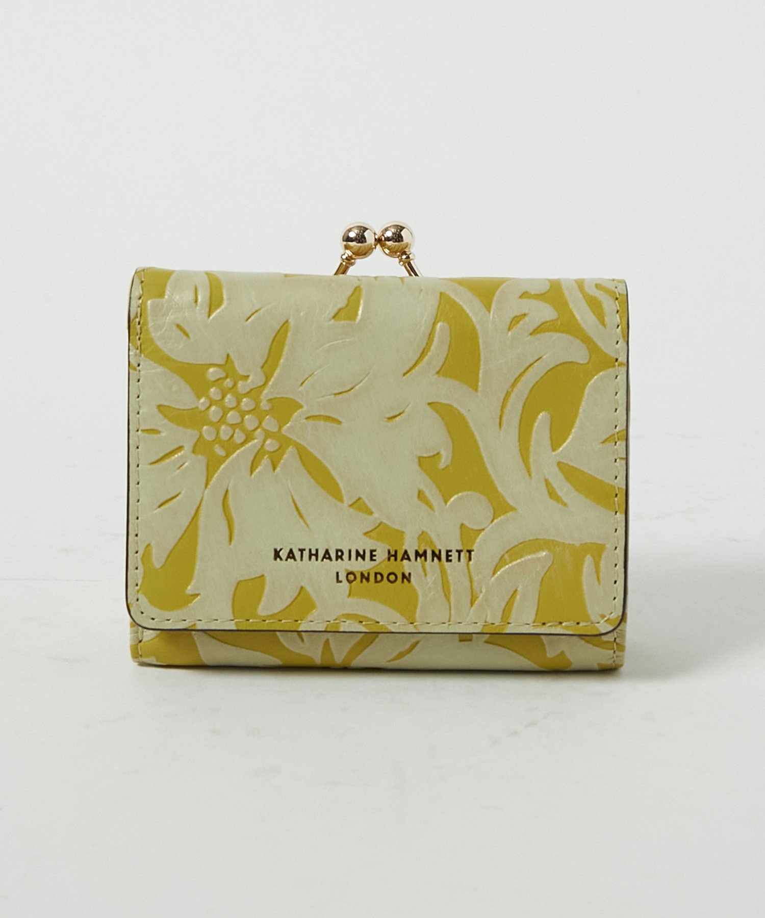 KATHARINE HAMNETT LONDON】NADESHIKO 三つ折り コンパクトウォレット