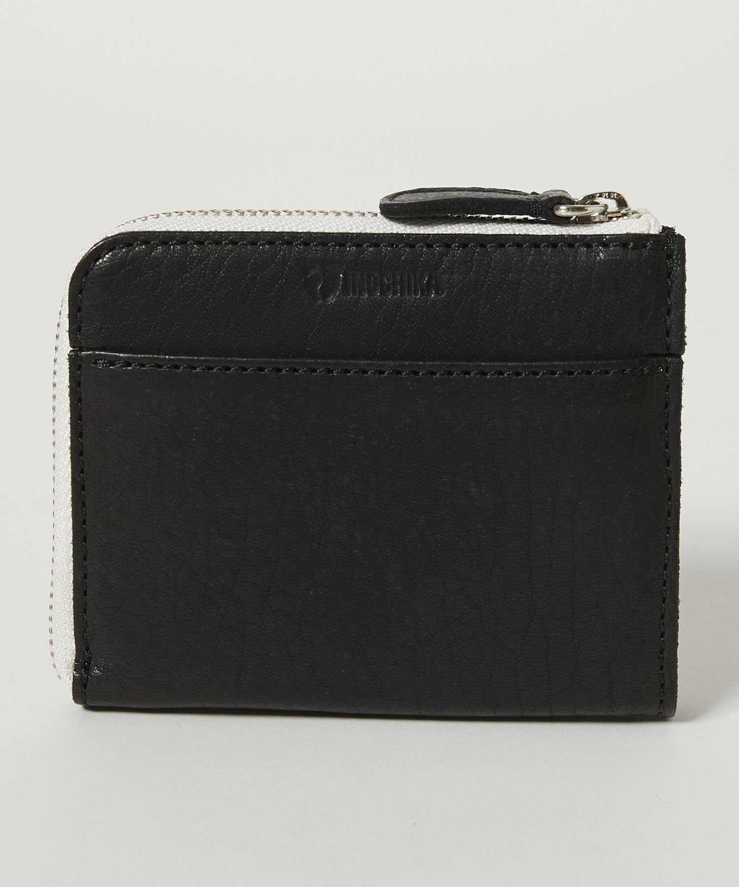 ポルティラ　イノシシ革の小さい財布　未使用折り財布