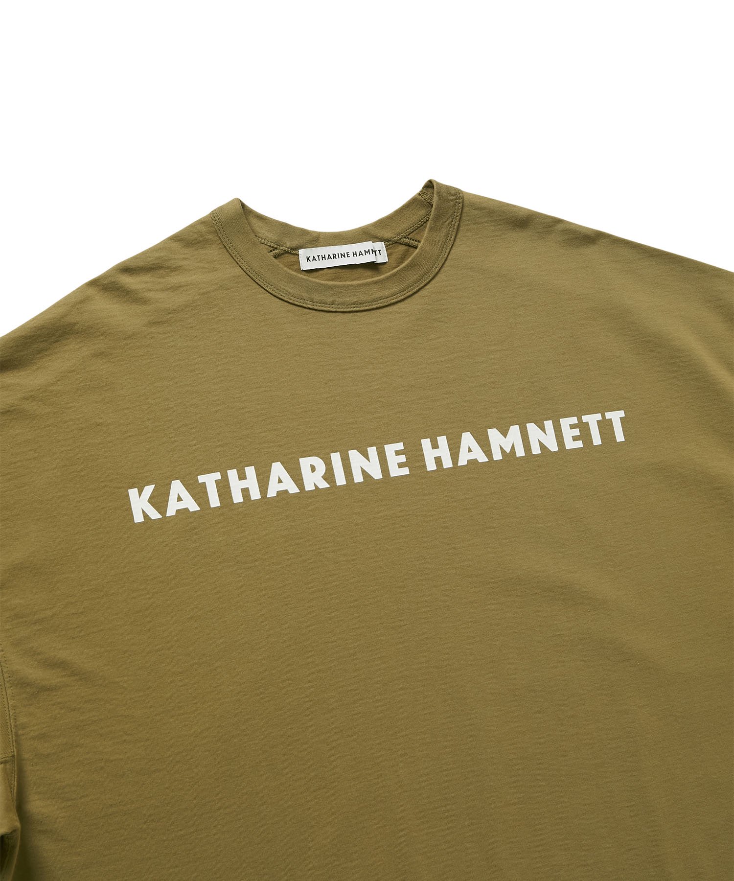 40%OFF＞【KATHARINE HAMNETT】ORGANIC LOGO TEE - REBIRTH PROJECT ...