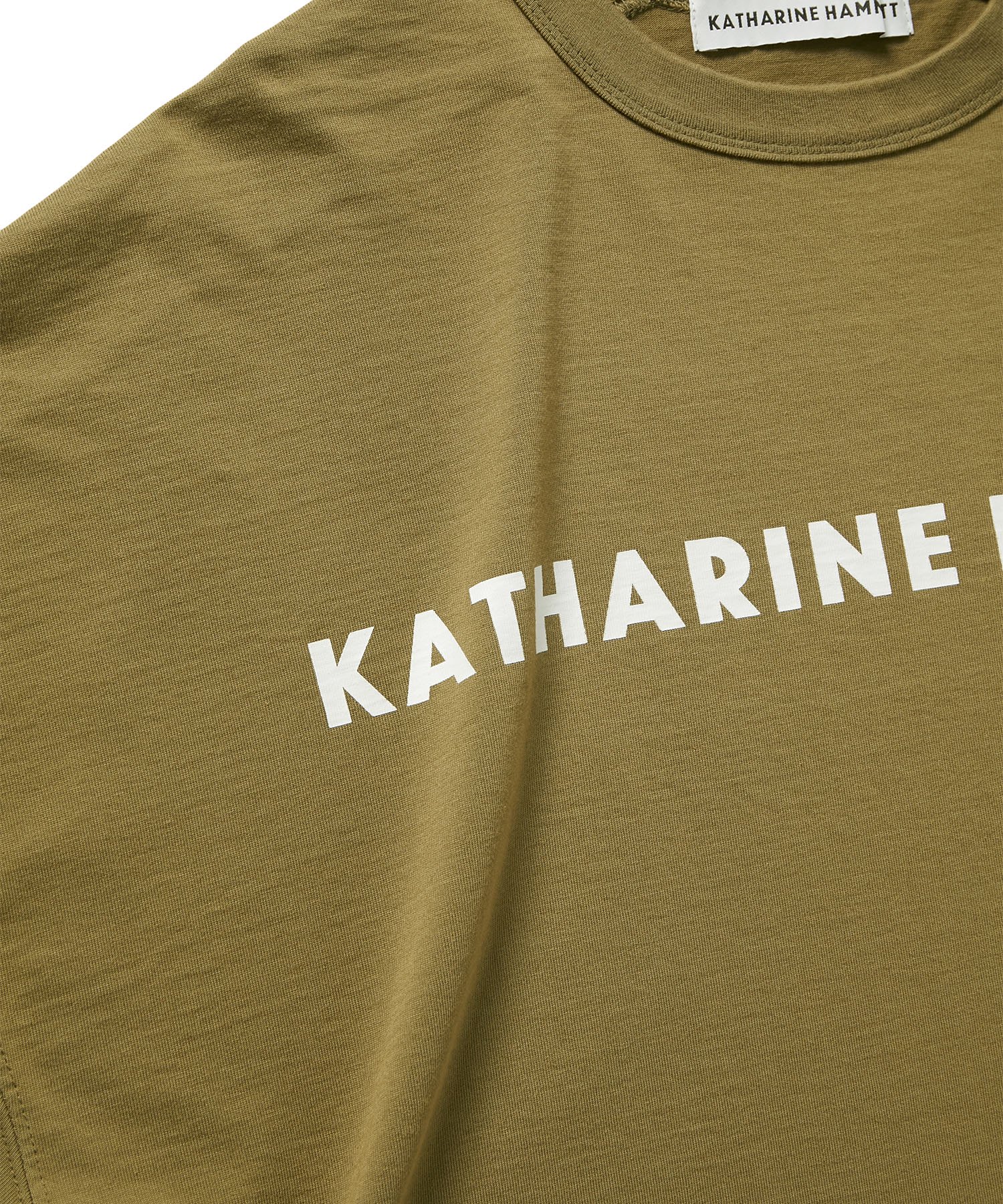 【KATHARINE HAMNETT】ORGANIC LOGO TEE - REBIRTH PROJECT STORE |  リバースプロジェクトストア公式通販