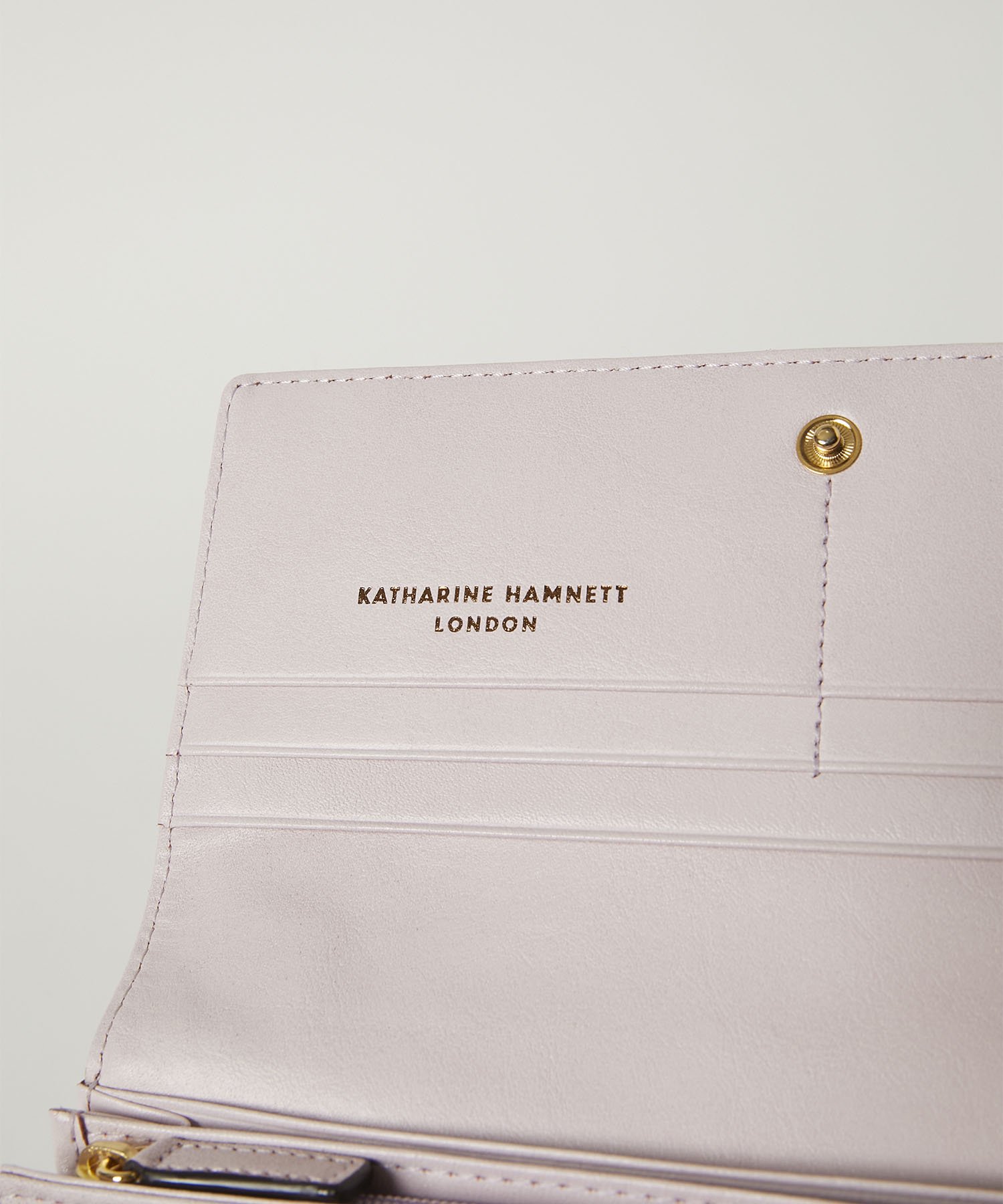 KATHARINE HAMNETT LONDON】NADESHIKO 二つ折り ロングウォレット