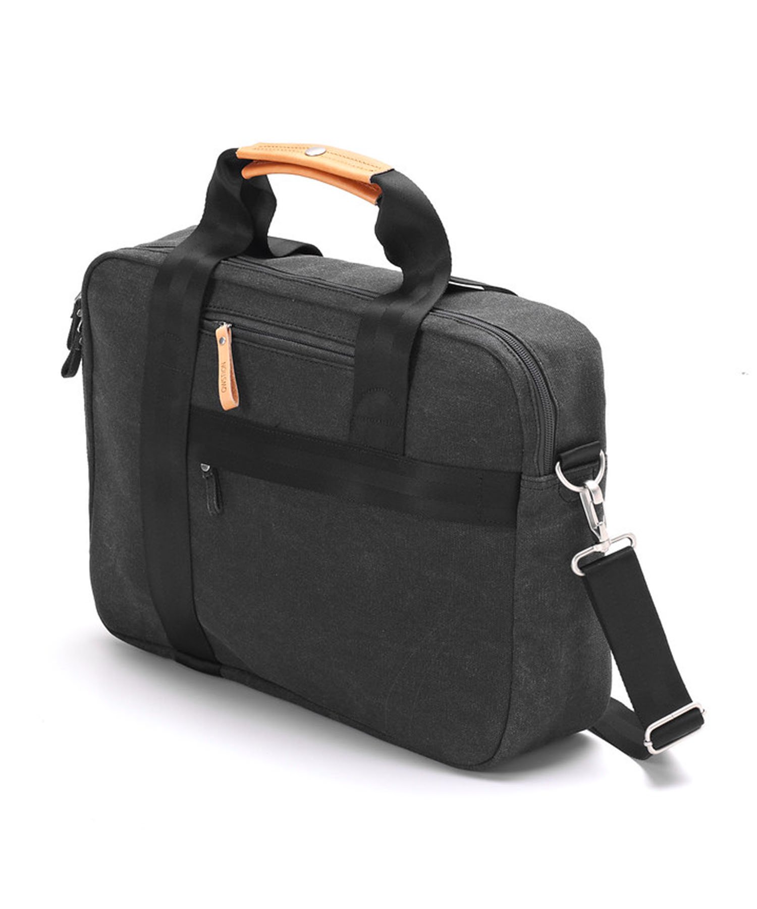 <img class='new_mark_img1' src='https://img.shop-pro.jp/img/new/icons15.gif' style='border:none;display:inline;margin:0px;padding:0px;width:auto;' />【QWSTION】Office Bag Organic Washed Black
