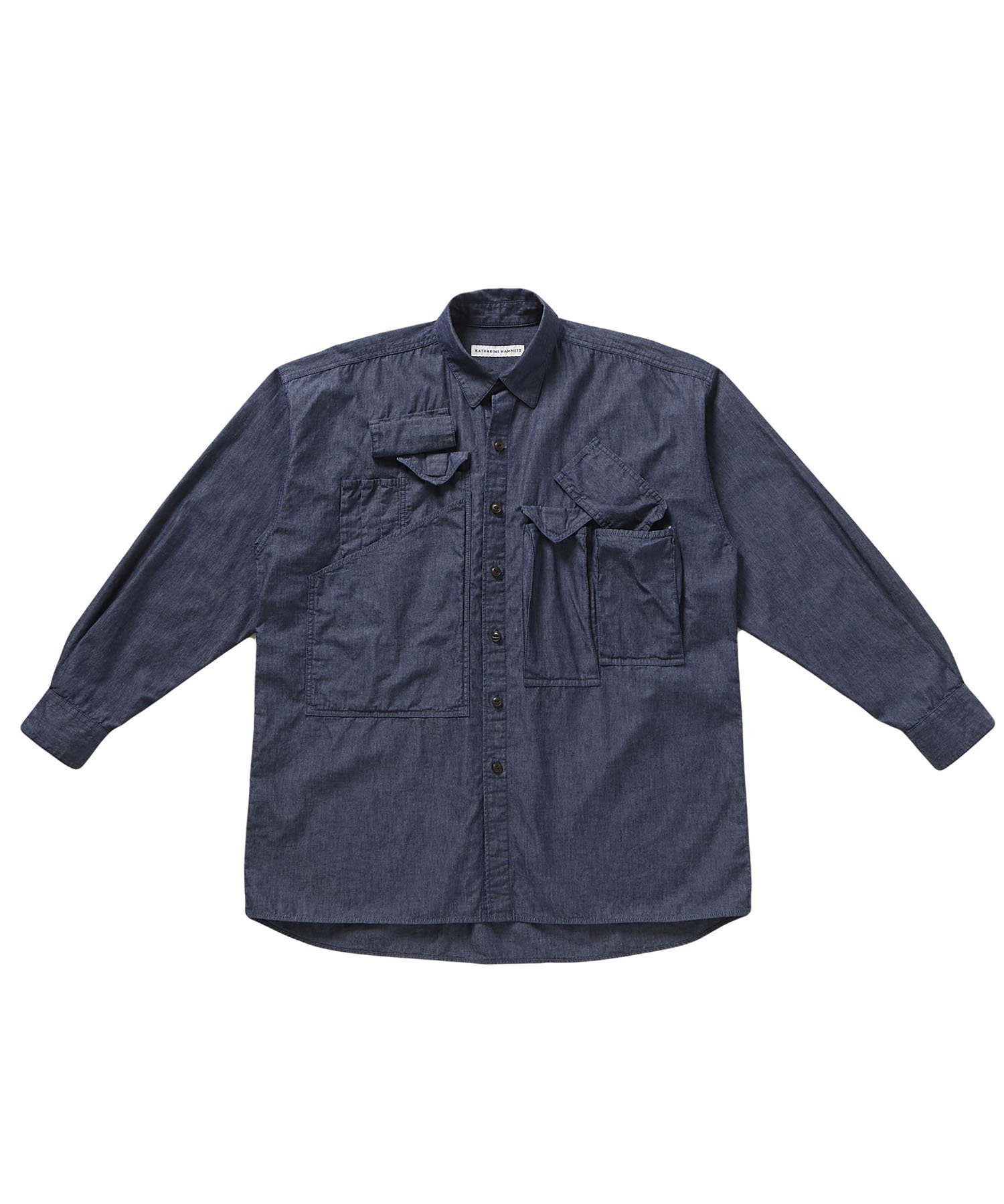 KATHARINE HAMNETT】MULTI POCKET SHIRT - REBIRTH PROJECT STORE