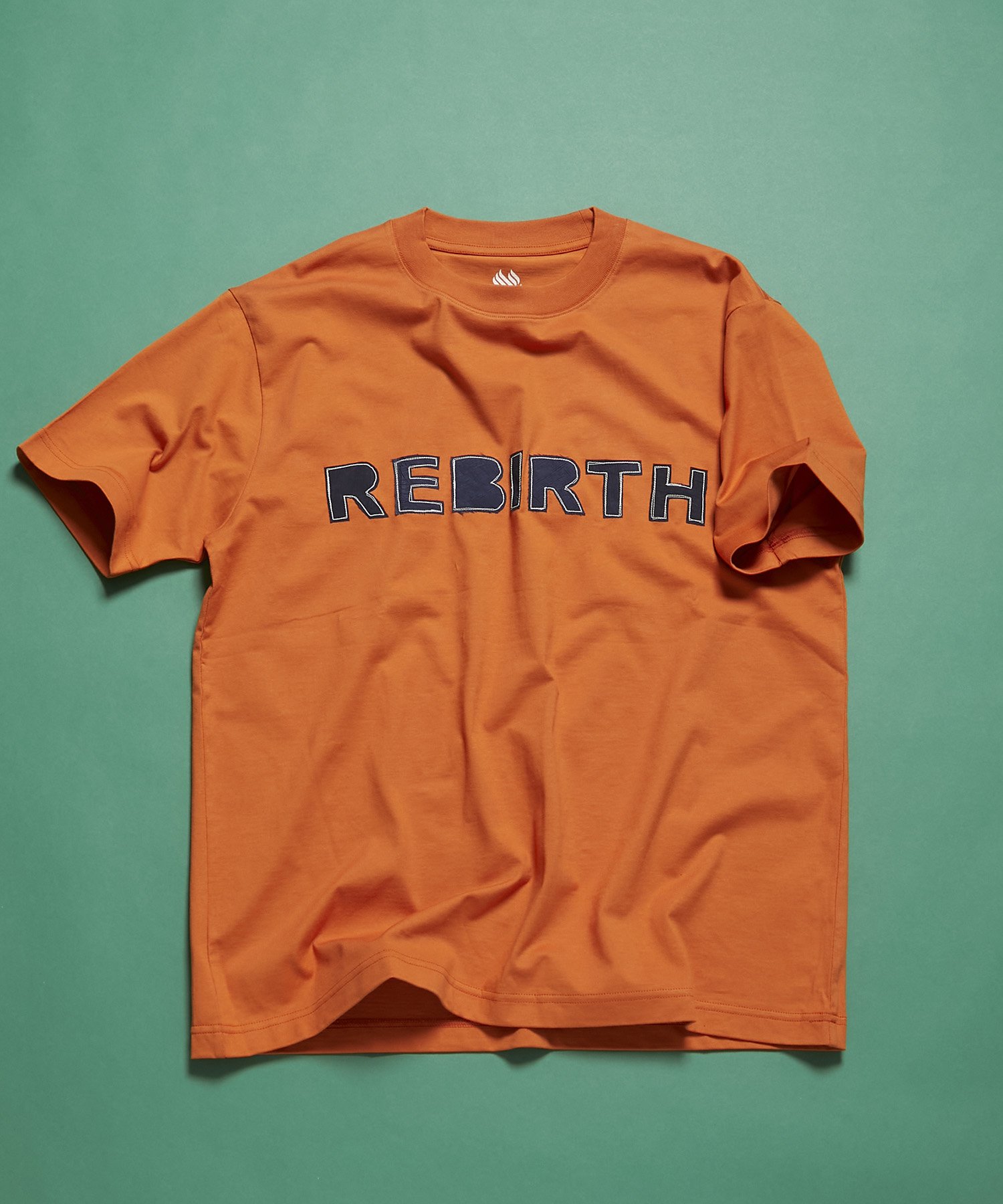 【REBIRTH PROJECT】AIRBACK ロゴTシャツ ORG